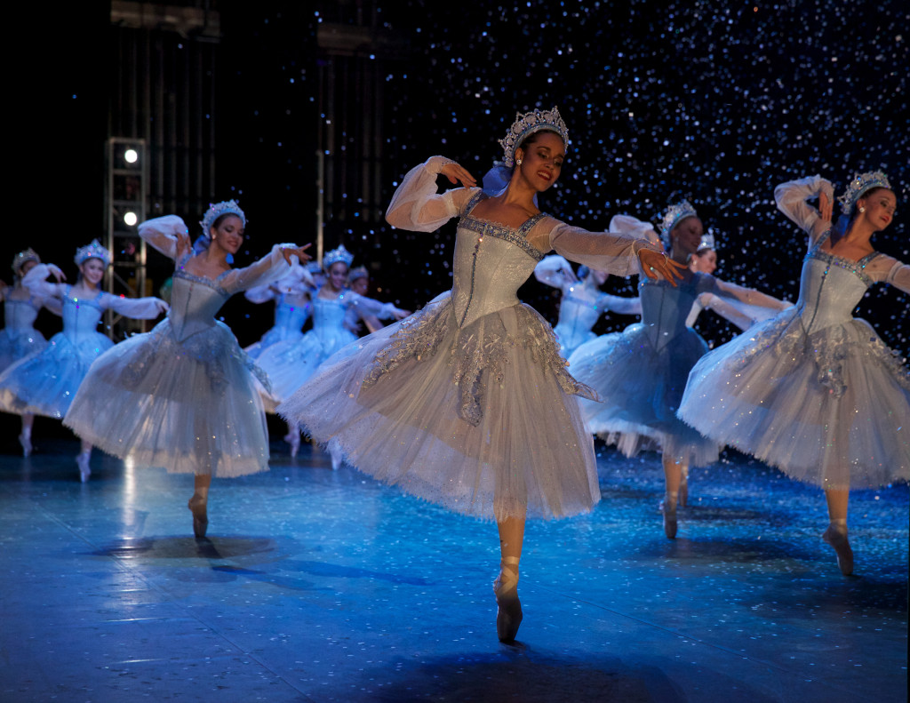 Alberta Ballet Nutcracker_Alexandra Pera_Snowflakes close up wings_Paul_McGrath_1213_APP