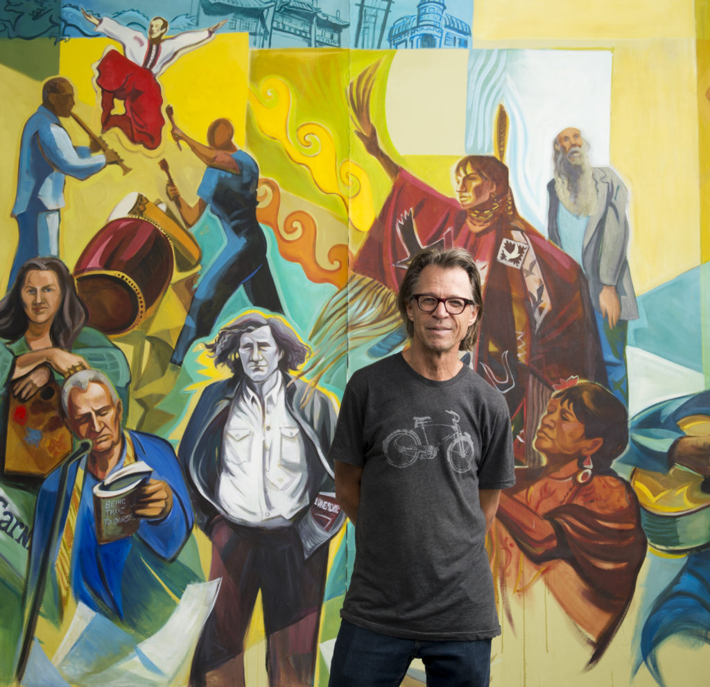 Artist Richard Tetrault HOCF mural_cred David Cooper