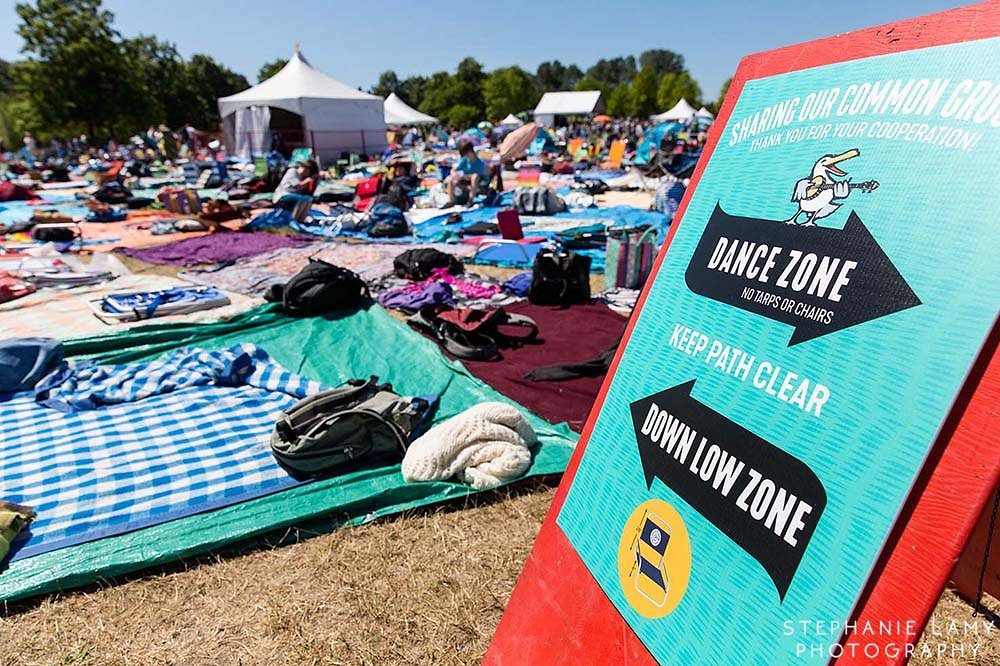 Day 2 at the Vancouver Folk Music Festival at Jericho beach park on Saturday Jul 14, 2018, in Vancouver, BC, Canada - Photo © Stephanie Lamy