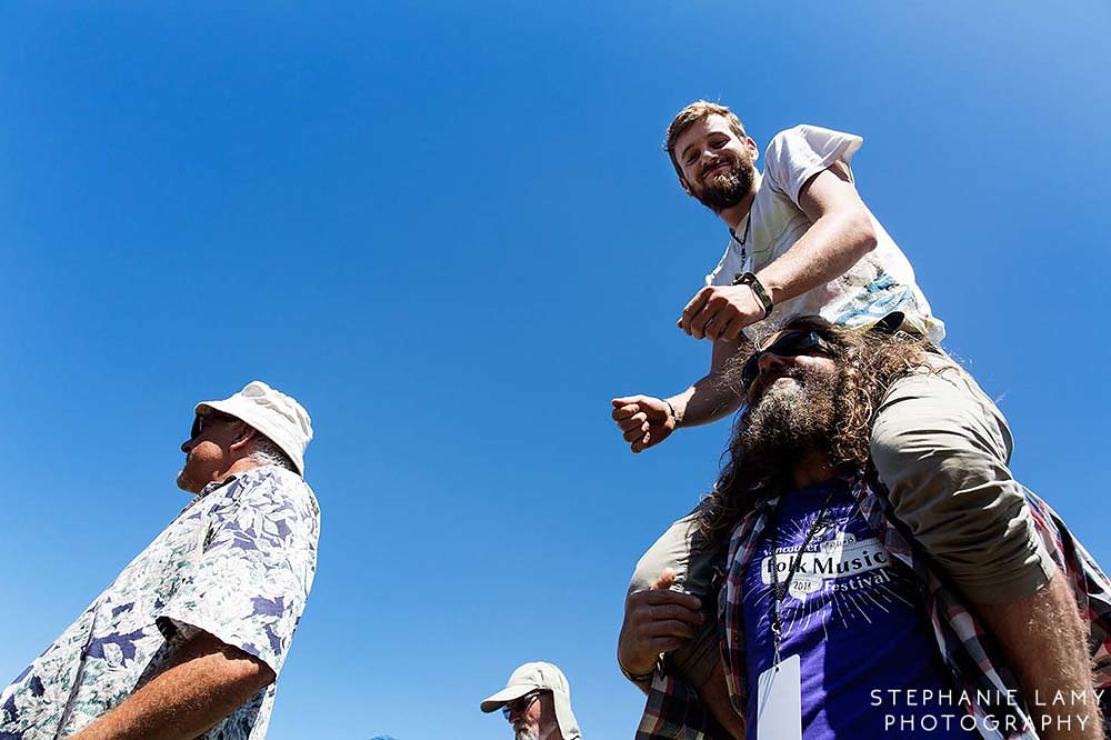 Day 2 at the Vancouver Folk Music Festival at Jericho beach park on Saturday Jul 14, 2018, in Vancouver, BC, Canada - Photo © Stephanie Lamy