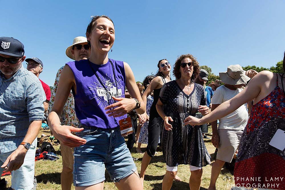 Day 2 at the Vancouver Folk Music Festival at Jericho beach park on Saturday Jul 14, 2018, in Vancouver, BC, Canada - Photo © Stephanie Lamy