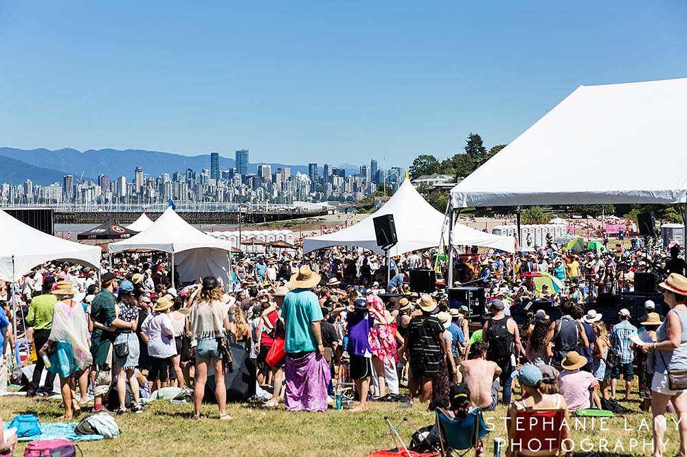 Day 2 at the Vancouver Folk Music Festival at Jericho beach park on Saturday Jul 14, 2018, in Vancouver, BC, Canada - Photo © Stephanie Lamy