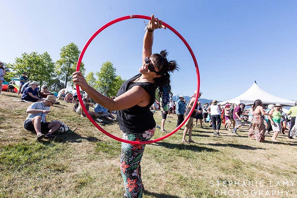 Day 2 at the Vancouver Folk Music Festival at Jericho beach park on Saturday Jul 14, 2018, in Vancouver, BC, Canada - Photo © Stephanie Lamy