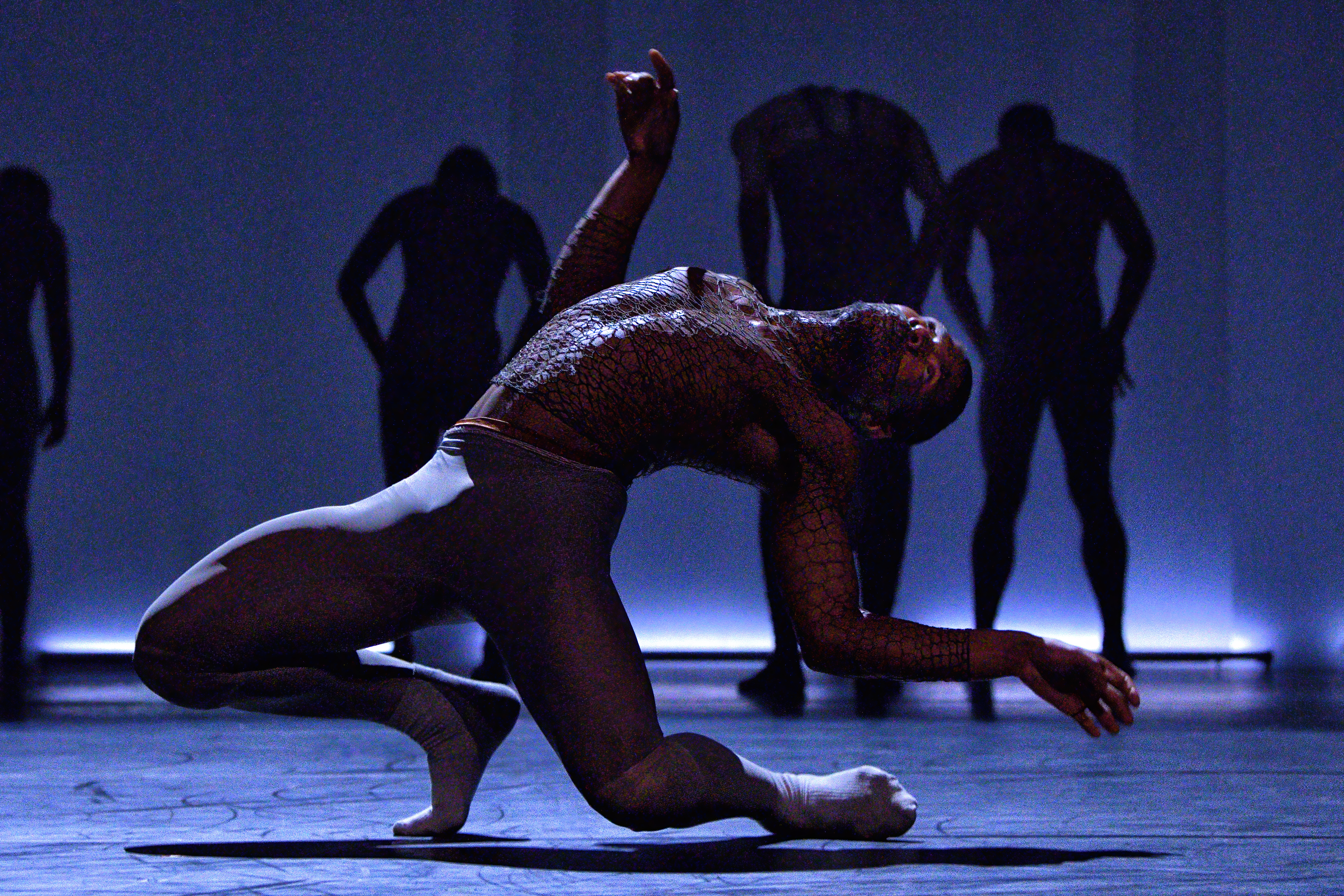 Dancer Sidney Chuckas in RELIC. Photo by Michael Slobodian. 175