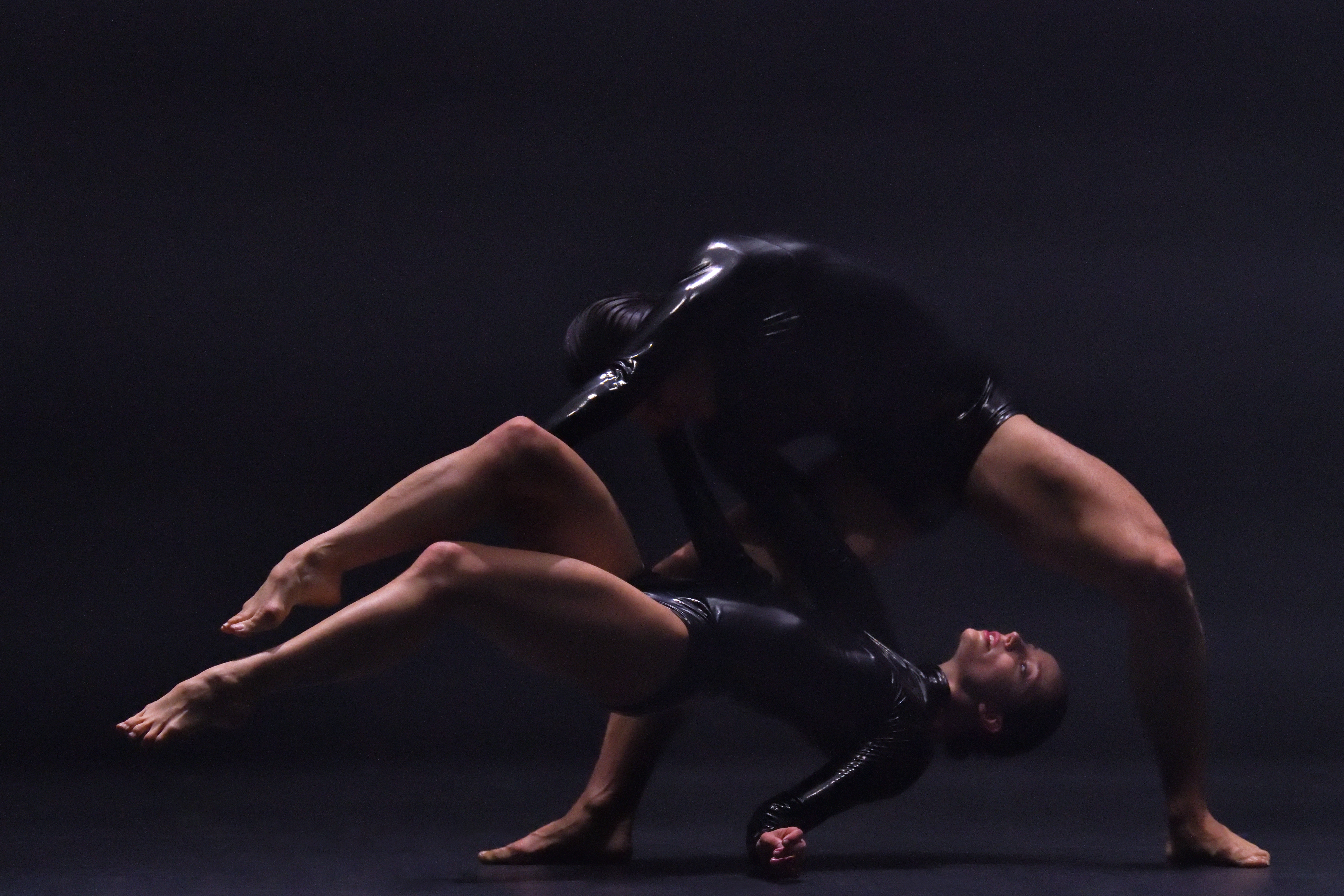 Ballet BC Dancer Orlando Harbutt with Chloe Albaret in Heart Drive. Photo by Michael Slobodian