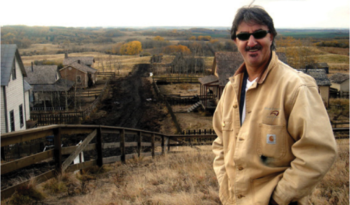 A town built (on land east of Calgary, Alberta) for "The Assassination of Jesse James"