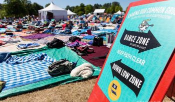 Day 2 at the Vancouver Folk Music Festival at Jericho beach park on Saturday Jul 14, 2018, in Vancouver, BC, Canada
- Photo © Stephanie Lamy