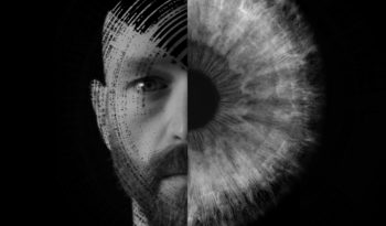 Frequencies_Aaron Collier and his eye_photos by Richie Wilcox and Samson Photography respectively